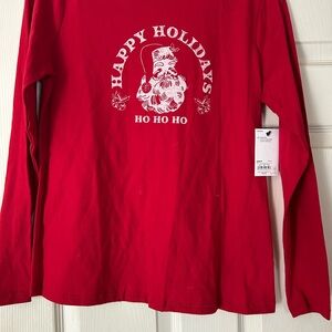 Kohl's Bold Red Long Sleeve Tee
